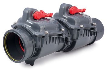 shumee Dvojni nevihtni ventil 110 mm