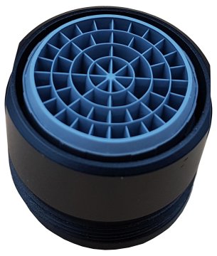 shumee Črn aerator za kad M28 GZ, silikonski, enostaven za čiščenje
