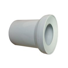 Tycner Cev (lovilec, puška) za straniščno školjko, bela, dolžina 150 mm