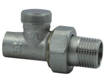 shumee Ravni povratni radiatorski ventil za spajkanje 15 mm