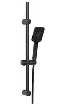 shumee Tuš komplet s črno ograjo Nyks