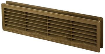 shumee Prezračevalna rešetka na vratih, patinska barva