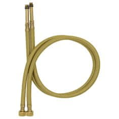 shumee Zlata cev z najlonsko pletenico 3/8"xM10, dolžina 40 cm - 2 kosa.