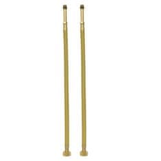 shumee Zlata cev z najlonsko pletenico 3/8"xM10, dolžina 40 cm - 2 kosa.
