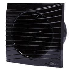 shumee Kopalniški ventilator črne barve, tihi 100 mm, standardna izvedba