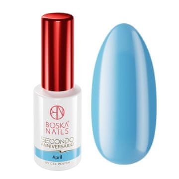shumee BOSKA NAILS Hibridni lak za nohte April 463 - 6 ml