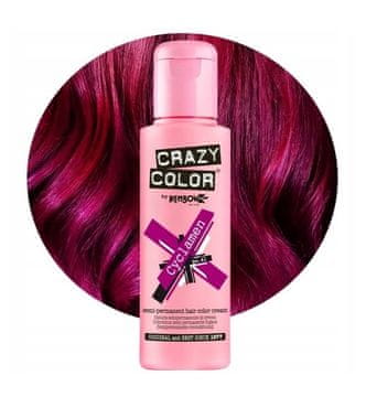 shumee CRAZY COLOR barva za lase v kremi št. 41 - ciklama - 100 ml