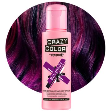 shumee CRAZY COLOR barva za lase v kremi št. 61 - bordo - 100 ml