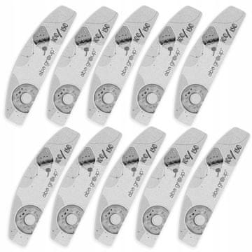 shumee ABA GROUP Mini lak za nohte Piškoti HALF-MOON 100/180 - 10 kosov