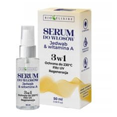 shumee BIOELIXIRE Serum za lase s svilo in vitaminom A 3 v 1 - 50 ml - VELIK