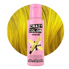 shumee CRAZY COLOR barva za lase v kremi št. 49 - kanarsko rumena - 100 ml