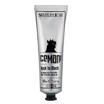 shumee SELEKTIVNI gel za lase za maskiranje sivih las CEMANI - BACK TO BLACK - 150 ml