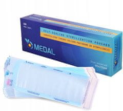 shumee MEDAL Vrečke za sterilizacijo iz folije in papirja 90 mm x 230 mm - 200 kosov