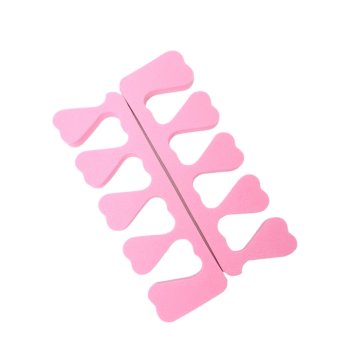 shumee Ločila za stopala za pedikuro roza 2 kosa - 1 par