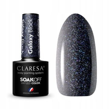 shumee CLARESA Hibridni lak GALAXY BLACK - 5g