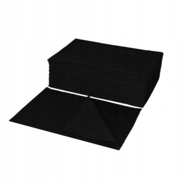 shumee EKO-HIGIENA Netkane brisače za enkratno uporabo ČRNE - 40x70 - 100 kosov