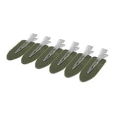 shumee FOX EARTH COLORS OLIVE Sponke za lase zelene - 6 kosov - 1509606