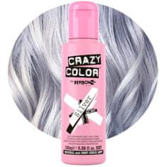 shumee CRAZY COLOR barva za lase v kremi št. 027 - srebrna - 100 ml