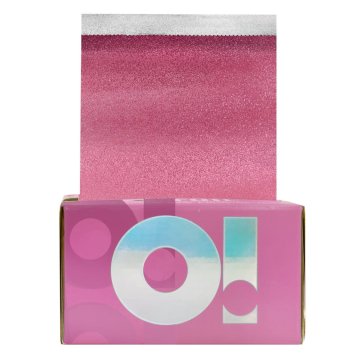 shumee O! TOOLS Valovita folija v listih PINK CHICK - 500 kosov