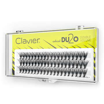 shumee CLAVIER DU2O šopi trepalnic z dvojnim volumnom - 8 mm