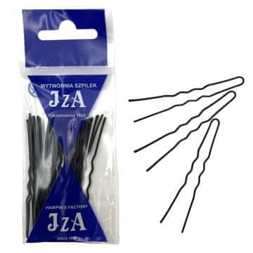 shumee IZA kodrasti lasni figi 65 mm ČRNI SIJAJ - 20 kosov