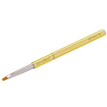 shumee ABA GROUP Čopič za nanašanje gela GOLD - Zlati čopič za gel št. 6