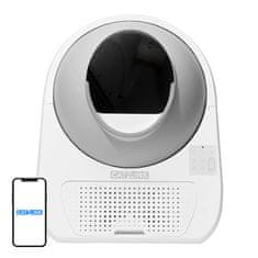 CATLINK Pro ULTRA inteligentno mačje stranišče s kamero, belo