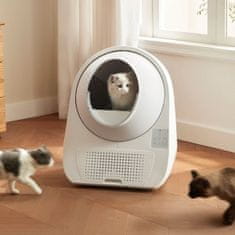 CATLINK Pro ULTRA inteligentno mačje stranišče s kamero, belo