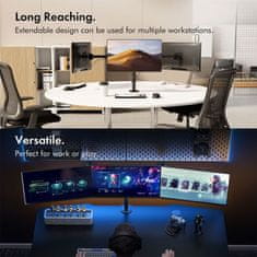 VonHaus Nosilec za tri monitorje do 27