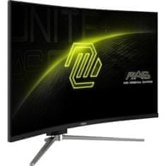 MSI Zaslon MAG 325CQRXF E2 31.5" / WQHD / 240Hz / 0.5ms (GtG) / ukrivljen / črn - nastavljiv po višini - PD 15W