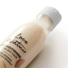 shumee Oriflame Love Nature balzam z organsko pšenico in kokosom za suhe lase 250 ml