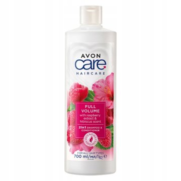 shumee AVON šampon in balzam 2v1 z izvlečkom maline 700 ml