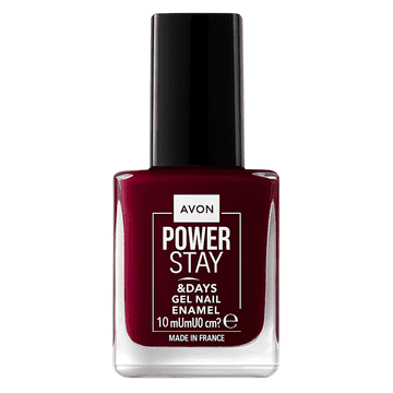 Avon AVON Powerstay gel lak za nohte, hibridni učinek, Stay Put Sangria