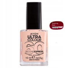 shumee AVON hitrosušeči lak za nohte v odtenku Dashing Red