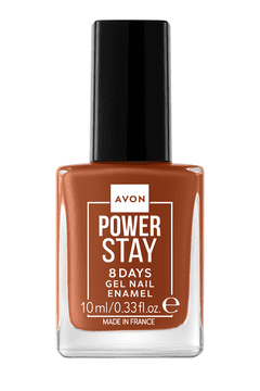 shumee AVON Powerstay gel lak za nohte, hibridni učinek Can T Quit Cafe