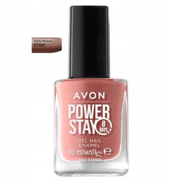 shumee AVON Powerstay Guilty Pleasure gel lak