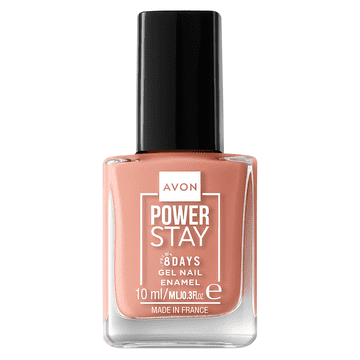 shumee AVON Powerstay gel lak za nohte, hibridni učinek NUDE SILHOUETTE