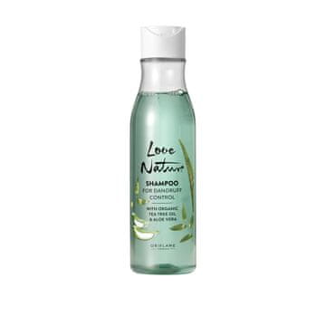 Oriflame Oriflame Love Nature šampon proti prhljaju z organskim oljem čajevca in aloe vero 250 ml
