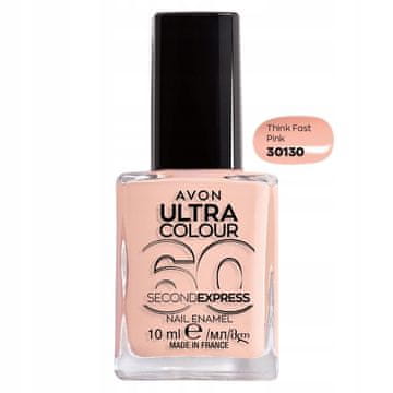 shumee AVON Think Fast Pink hitrosušeči lak za nohte