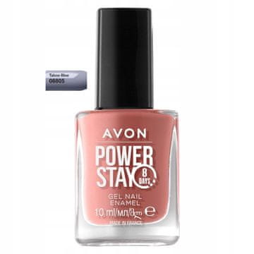 shumee AVON Powerstay Taboo modri gel lak