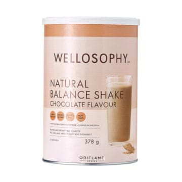 shumee Oriflame Wellosophy Natural Balance Shake - okus čokolade 378 g