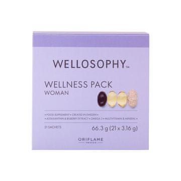 shumee Oriflame WellnessPack Wellosophy za ženske 21 kosov.
