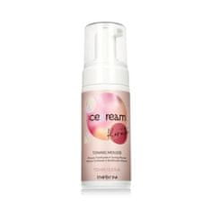 Inebrya Ice Cream Keratin Toning Mousse nega brez izpiranja šibki in oslabljeni lasje 150 ml unisex