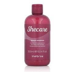 Inebrya SheCare Repair Shampoo 300 ml šampon poškodovani lasje za ženske