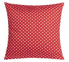Vzglavnik iz bombažnega satena - 40x40 cm - Polka dot