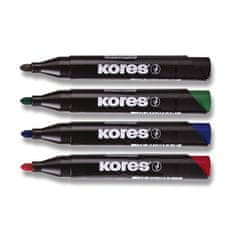Kores Permanentni marker K-Marker - komplet 4 barv