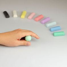 Kores Glina za modeliranje Pastel - 10 barv, v škatli 200 g