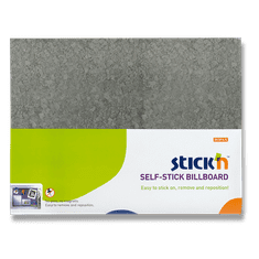 HOPAX Stick'n Sticker Board - siva, 58 x 46 cm