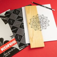 Kores Carbonet karbon papir - črn - 100 listov