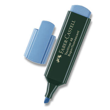 Faber-Castell Označevalnik Textliner 1548 - modri